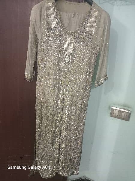 long shirt with sharara 0