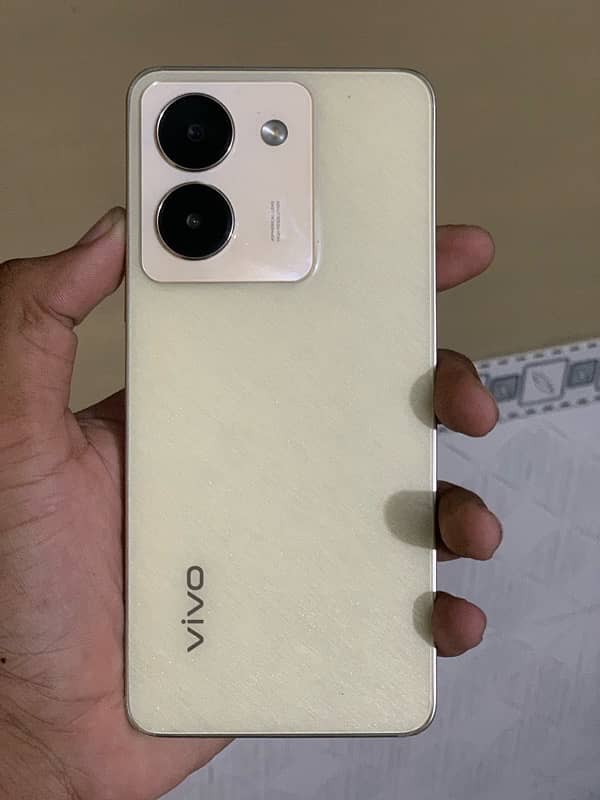 vivo y36 golden colour 8+8/128 5