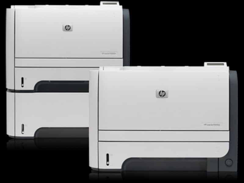 HP laser 2055 printer black print out 3