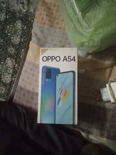 oppo a54 memory 4/128 all okay complete saman he