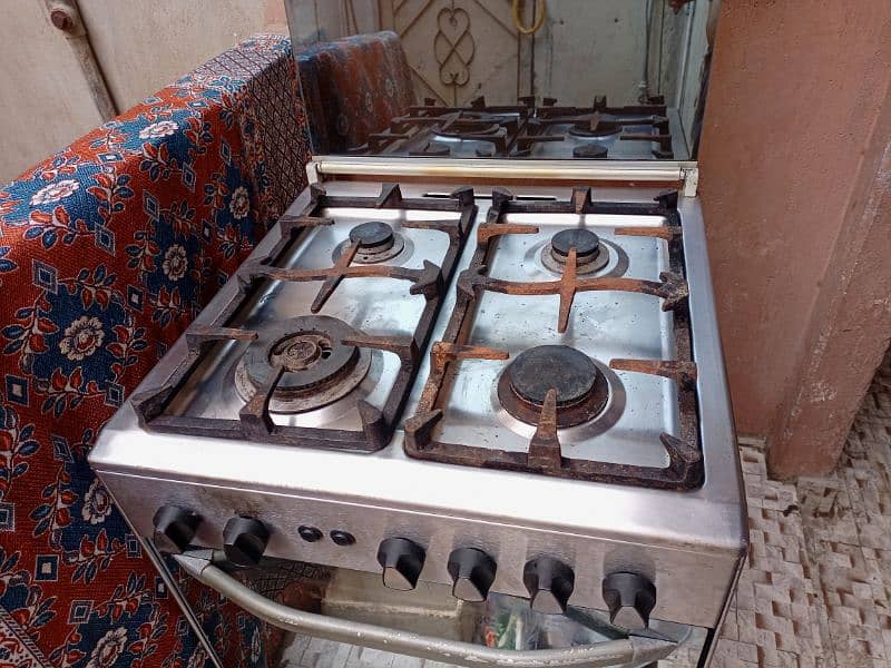 Sky flame oven with 4 burner 0