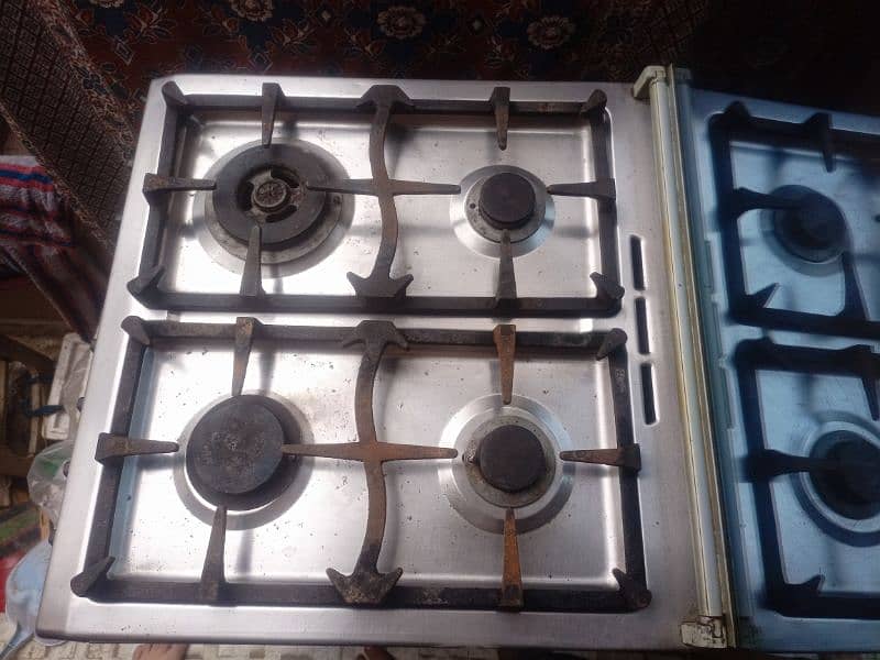 Sky flame oven with 4 burner 2