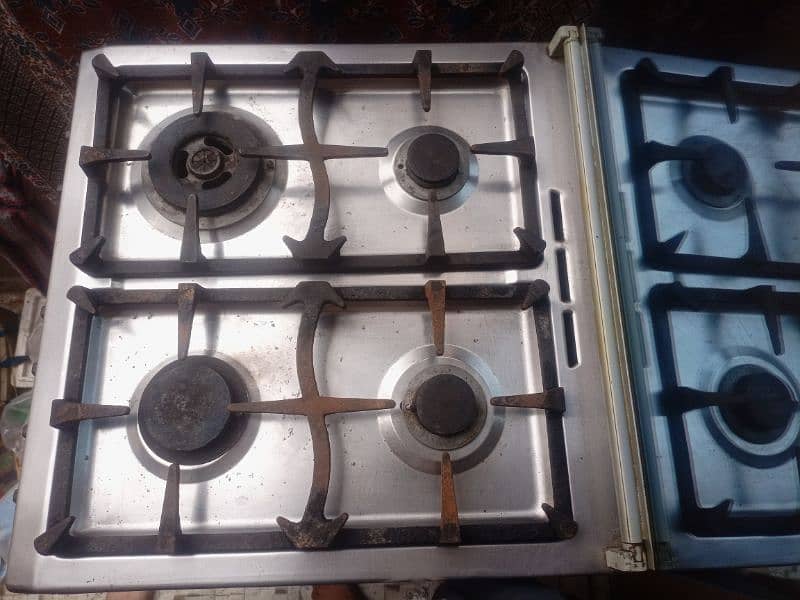 Sky flame oven with 4 burner 4