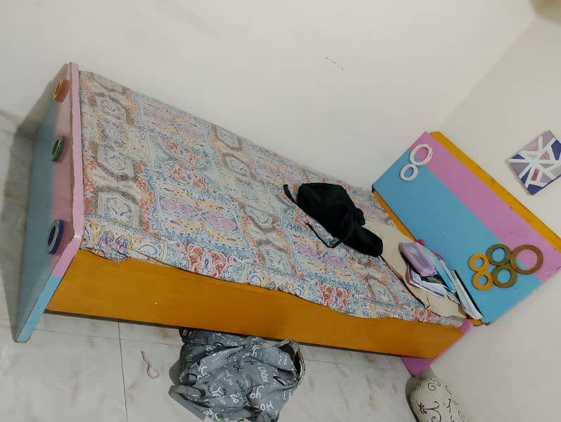 Double bed & cupboard & single bed 0