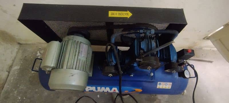 Air compressor like new 1