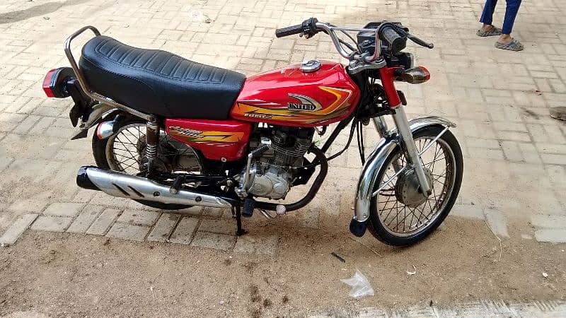 United 125cc Karachi Registered 0