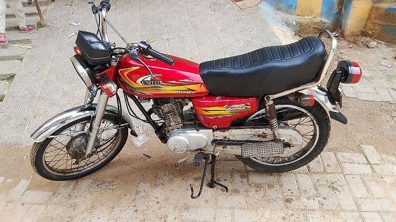 United 125cc Karachi Registered 1