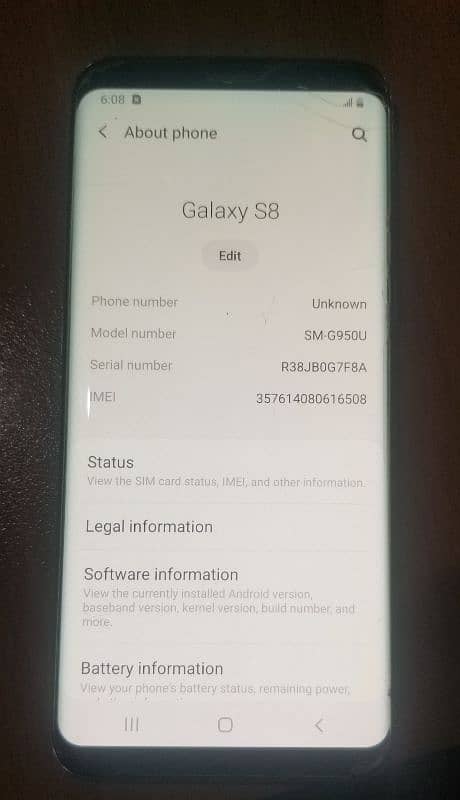 SAMSUNG GALAXY S8 PTA OFFICIAL APPROVED 7