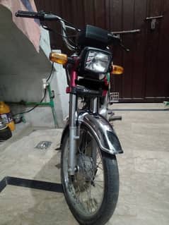 Honda CD70 In Red Colour