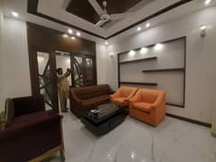 Brand new fully furnished lower portion available for Rent.