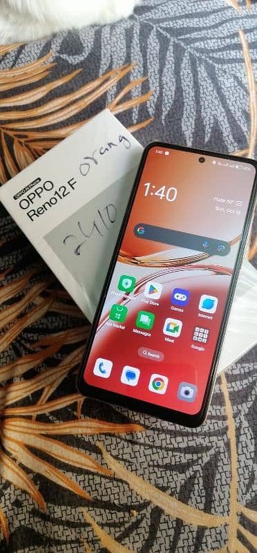 Oppo Reno 12f New phone 11 Month ki warrenty hy 4