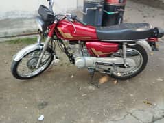 HONDA CG125 Euro2 in Red colour