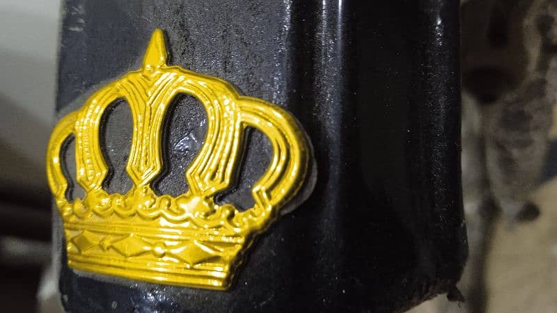 king crown sticker. 3d available 1 to 100 ps 1