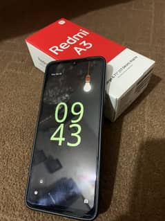 Xiaomi Redmi A 3 only 1 day used new condition, urgent sell