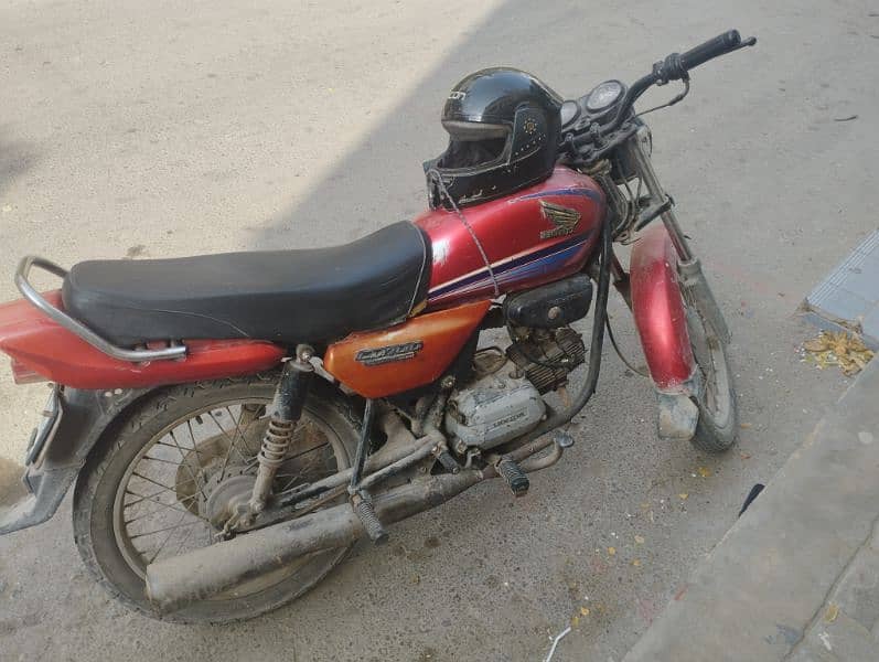 Honda CD 100 Red Colour 2006 0