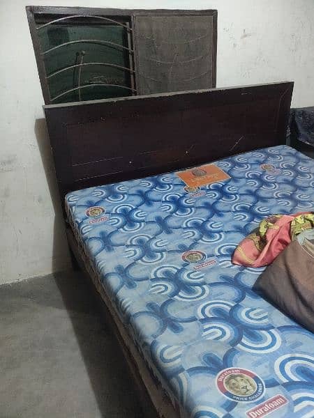 king size bed with new dura matress 3