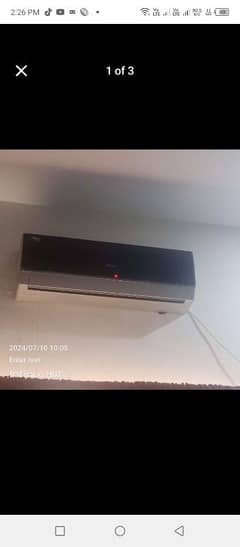 1 ton gree inverter AC original condition 0