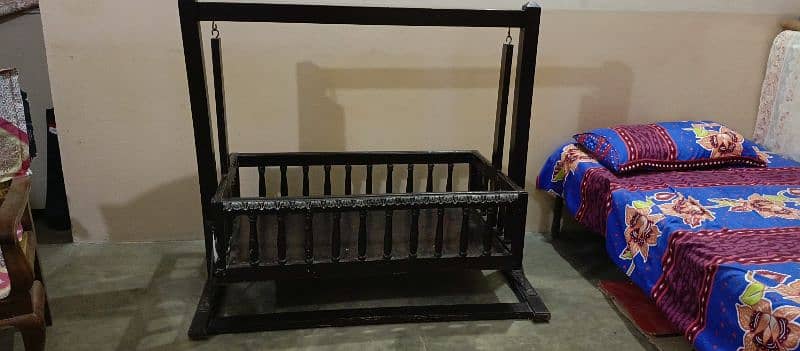 Wooden Cradle Jhoola 2