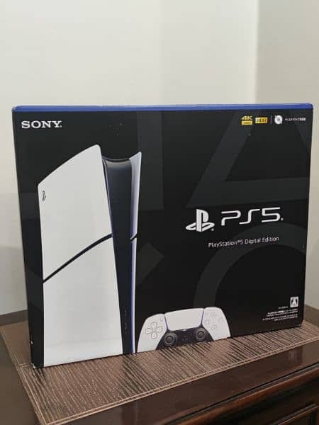 PS5 Slim 1TB Digital With Extra Controller 1