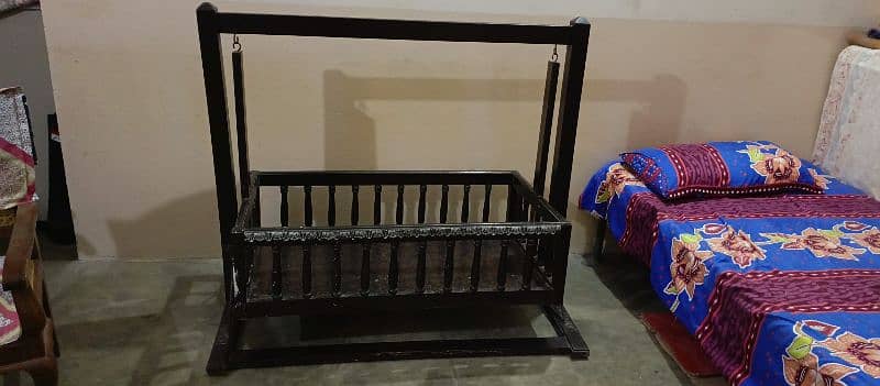 Wooden Cradle Jhoola 3