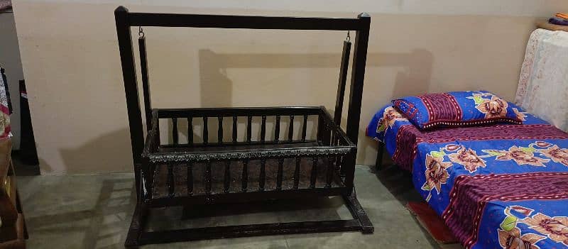 Wooden Cradle Jhoola 4