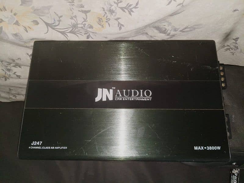 JN 4 CHANNEL HIGH POWER 3800W MUSIC AMPLIFIER { WOOFER SOUND SYSTEM} 4