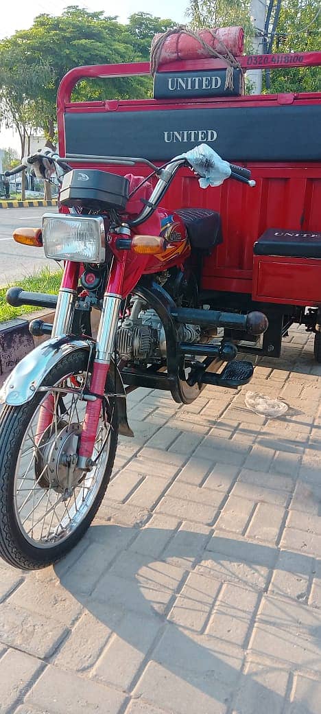 United 2023 Model Loader Rickshaw | Look like New Condition. 1