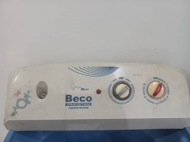 Beco washing machine sale urgently 1