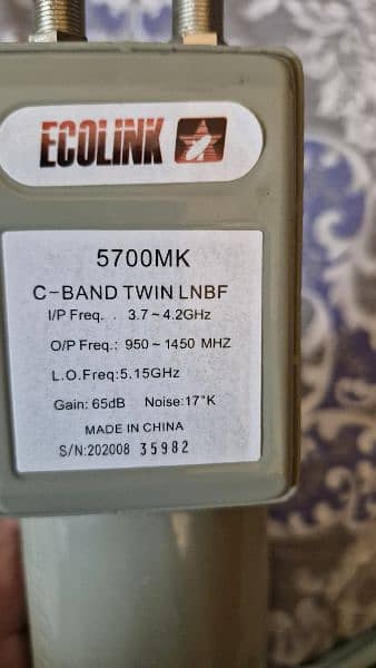 Echolink LNBF Twin port 5