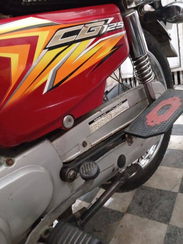 Honda cg 125 21 model perfect condition 3