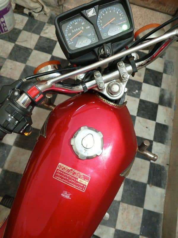 Honda cg 125 21 model perfect condition 5