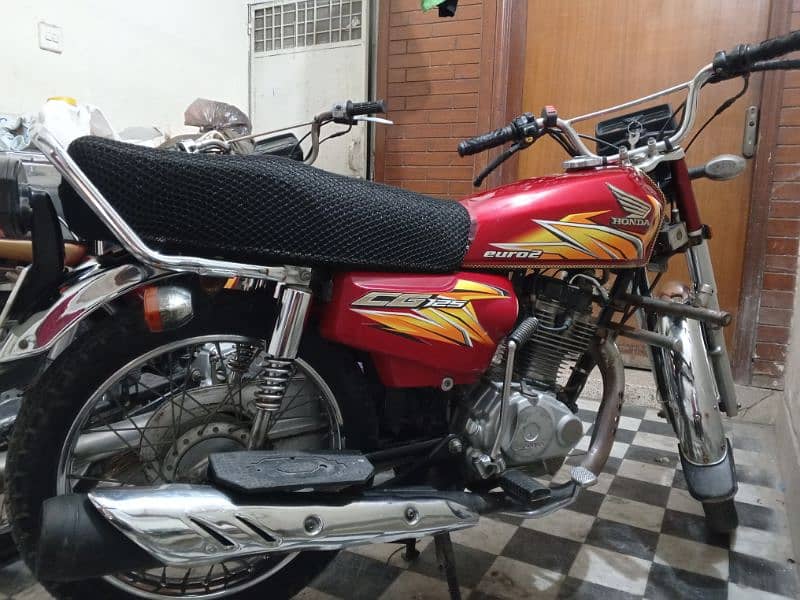 Honda cg 125 21 model perfect condition 6