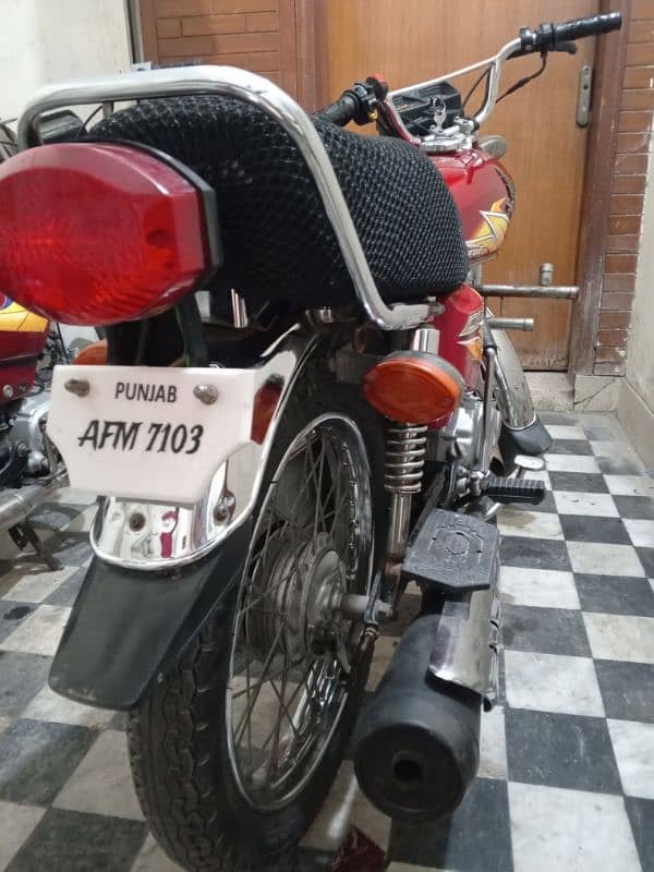 Honda cg 125 21 model perfect condition 7