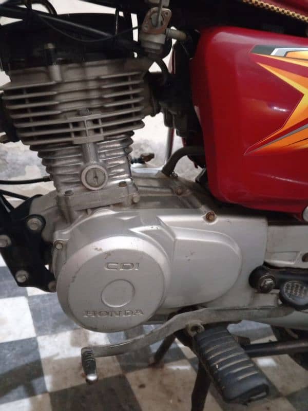 Honda cg 125 21 model perfect condition 8