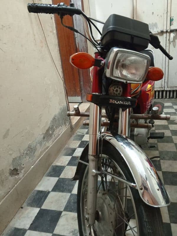 Honda cg 125 21 model perfect condition 10