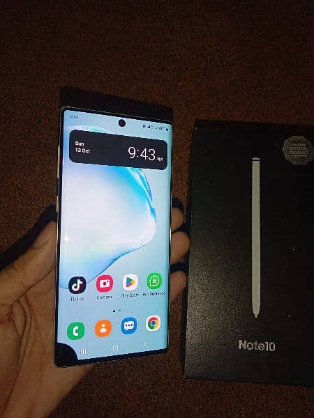 Samsung Galaxy Note 10 256GB official PTA dual Sim (Read Add) 2