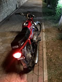 united 70cc bike