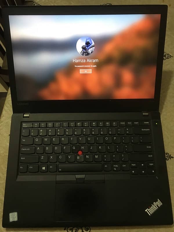 Lenovo Thinkpad T470 For Sale 1