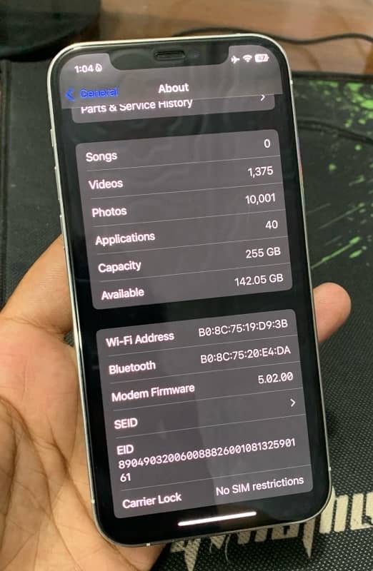 Iphone 12 pro 256gb fu Non pta 8