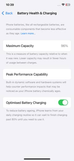 Iphone 12 96 battery health face id off 53000