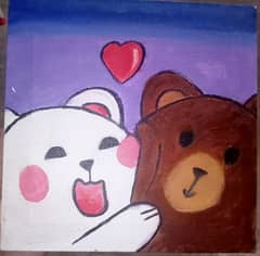 cute bear's painting