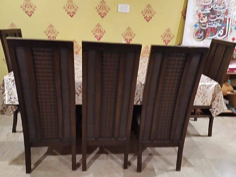 Dining Table 6 chairs 3