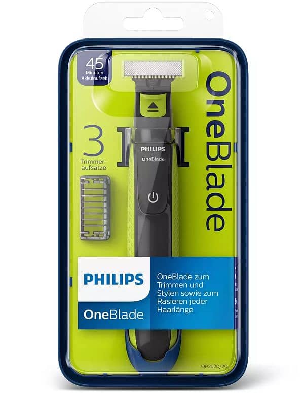 Philips One Blade Trimmer QP2520/20 original 2