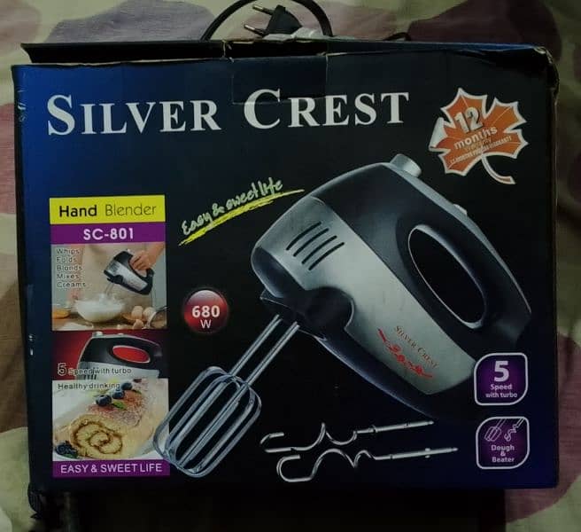 Silver Crest hand blender 0