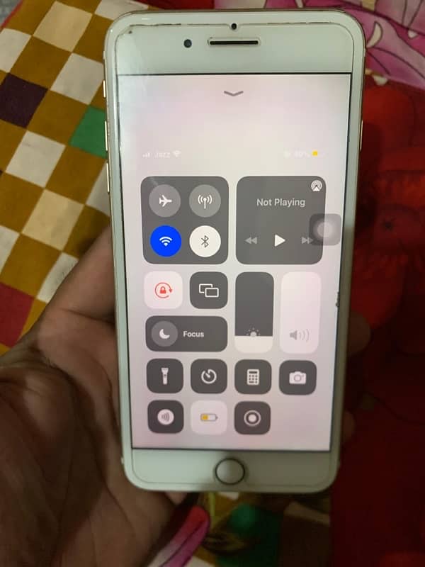 iphone 7 plus 256gb gold coulor 6