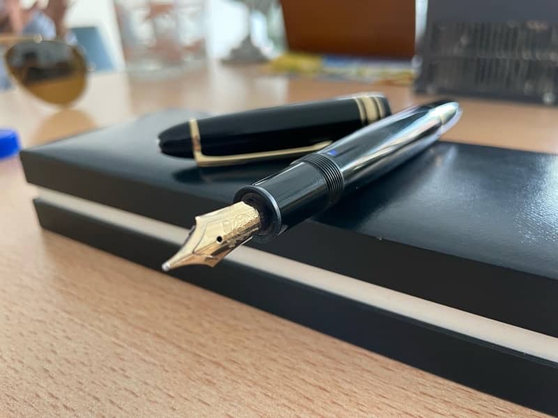 Mont blanc Meisterstuk 146| Fountain Pen | Germany | Branded pen 8