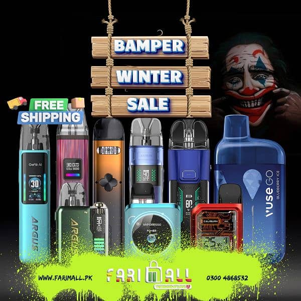 VAPES | PODS | OXVA | TOKYO E-LIQUIDS | GEEKVAPE | VOOPOO | FARIMALL 0