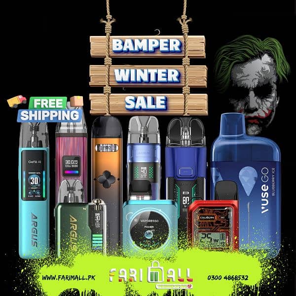 VAPES | PODS | OXVA | JUSTFOG | TOKYO | GEEKVAPE | VOOPOO | FARIMALL 0