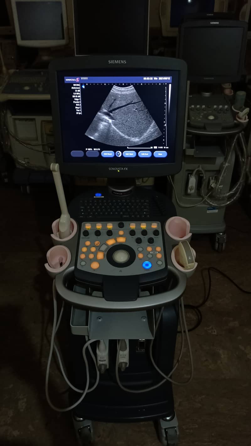 Siemens Sonovista FX Premium Edition Color Doppler Ultasound Machine 5