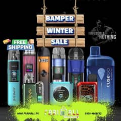 DISPOSABLE VAPES | PODS | OXVA | CALIBURN | TOKYO | VOOPOO | FARIMALL